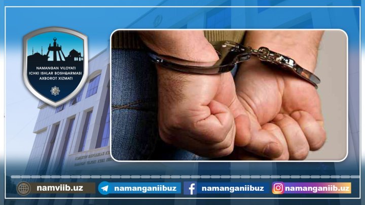 Насильник-извращенец из Намангана скрывался от сотрудников ОВД в Ташкенте