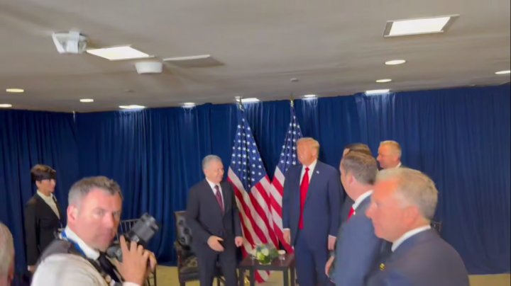 Президент Узбекистана встретился с президентом США Дональдом Трампом