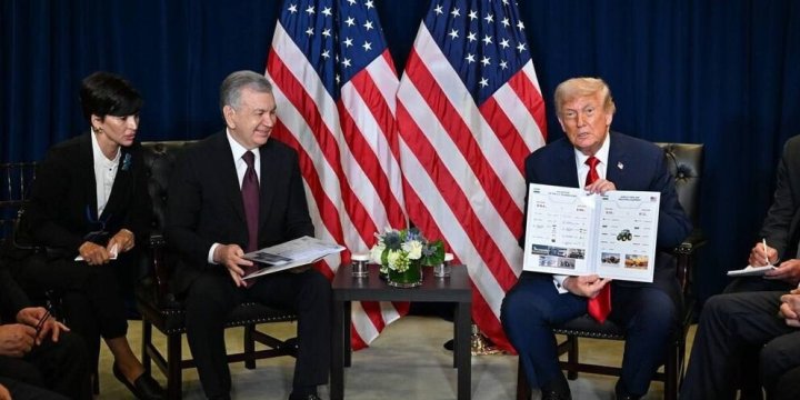 «Вы достойны Нобелевской премии» - Шавкат Мирзиёев во время встречи с Трампом