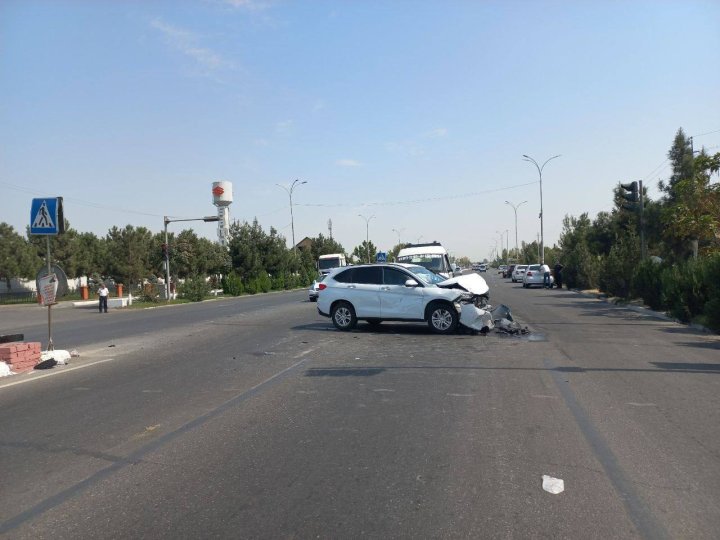 В Андижанской области разбили автомобиль «HAVAL»