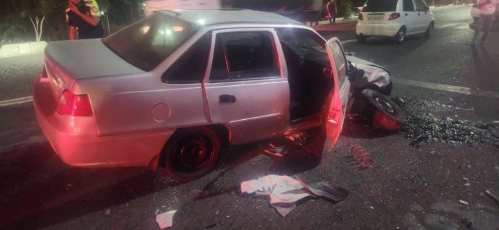 В Андижане пьяный водитель автомобиля «Nexia-2» стал виновником ДТП