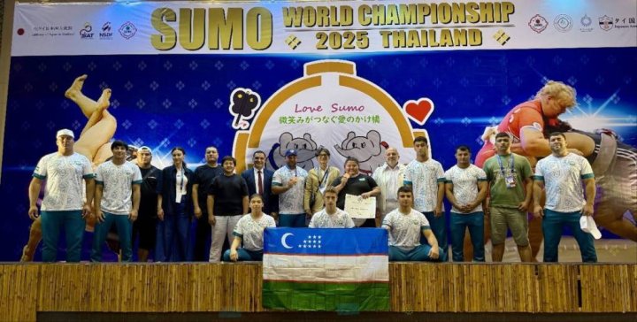 Узбекистан закрепился на мировой арене сумо с новыми медалями
