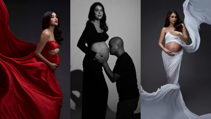 Узбекская модель ждет ребенка от филиппинца