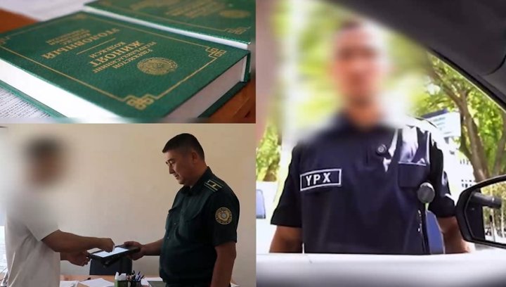 Житель Навои оштрафован за съёмку рекламного ролика в форме сотрудника ДПС