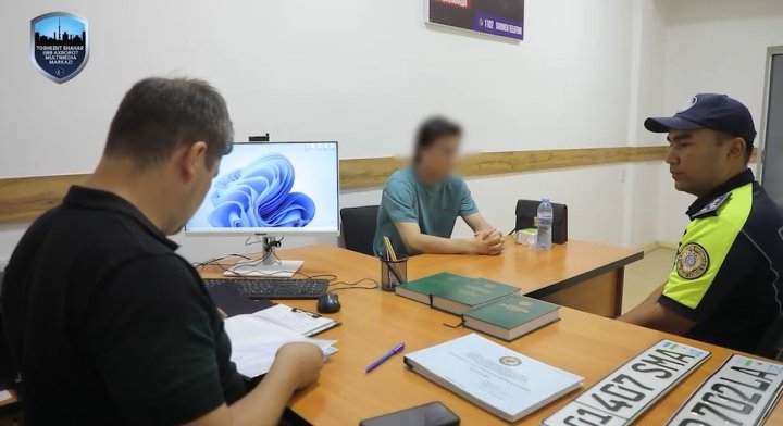 Toshkentda soxta davlat raqamlariga ega "BYD" aniqlandi