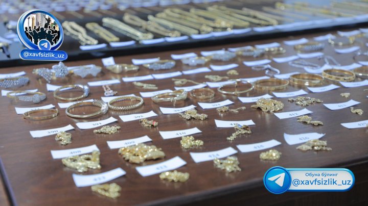 Сотрудники СГБ Узбекистана пресекли контрабанду партии золотых украшений в особо крупном размере