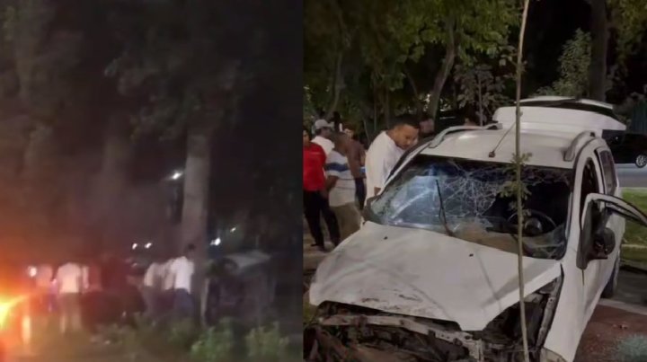 Ночью в Ташкенте школьник устроил серьёзное ДТП с участием сотрудника ДПС, есть пострадавшие