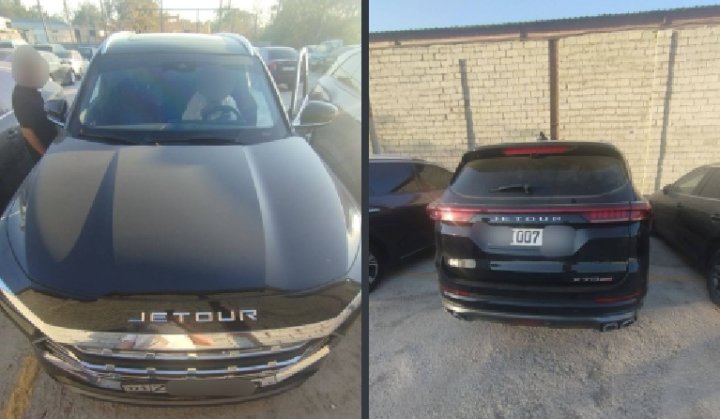 Toshkent shahrida yashovchining Jetour X70 rusumli avtomashinasi musodara qilindi