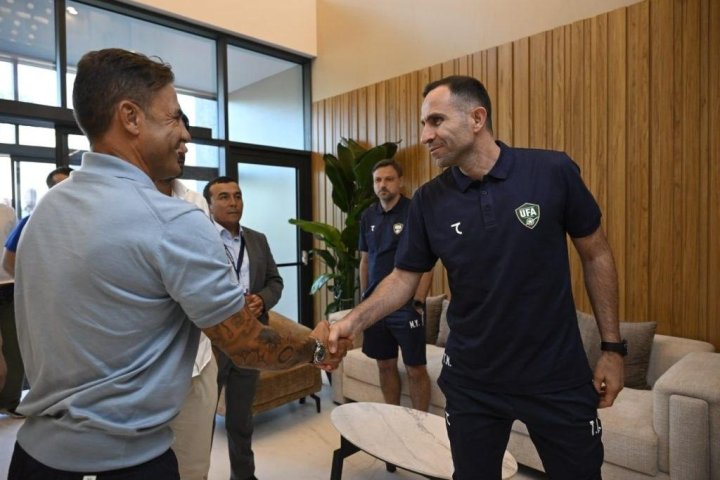 Тимур Кападзе встретился с Фабио Каннаваро