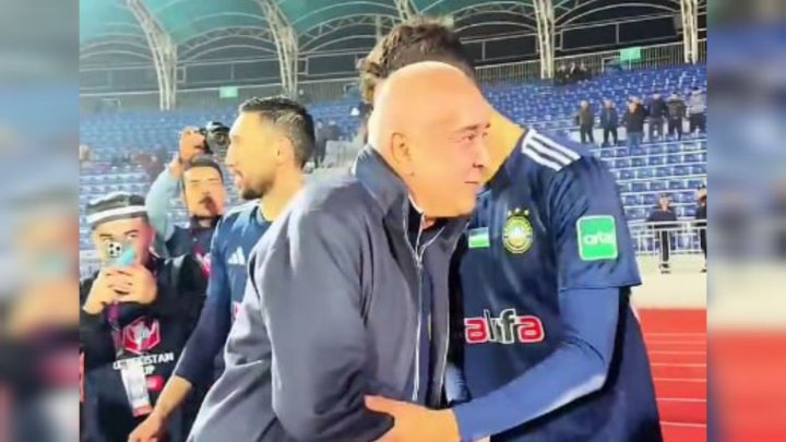 Жахонгир Артыкхожаев отпраздновал победу «Пахтакора» в Кубке Узбекистана