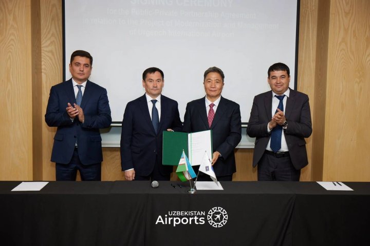 Uzbekistan Airports va Incheon Urganchdagi aeroportni modernizatsiya qilish to‘g‘risida bitim imzoladilar