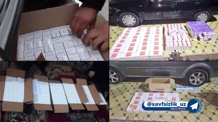 В Намангане накрыли подпольный цех по производству лекарственных препаратов