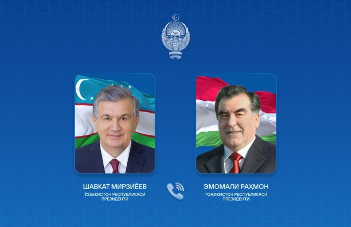 Состоялся телефонный разговор Президента Узбекистана с Эмомали Рахмоном