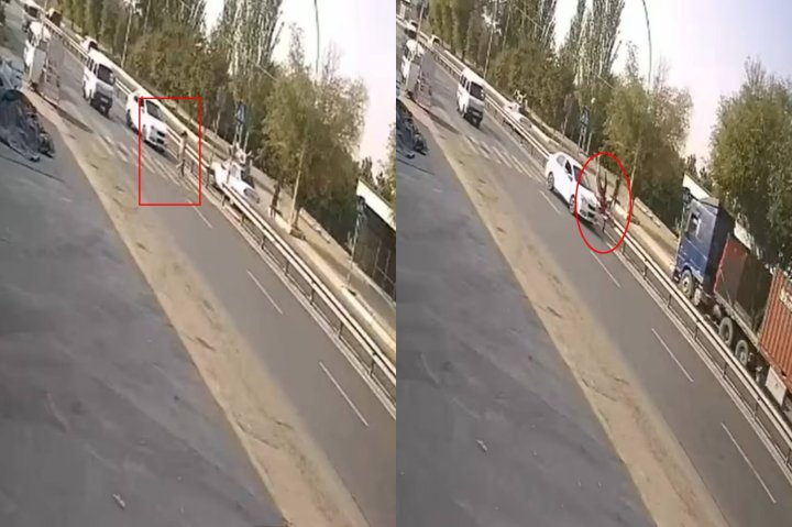 В Андижане водитель Nexia сбил двух детей на пешеходном переходе