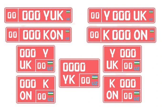 В Узбекистане для грузовиков свыше 44 тонн введут красные номера