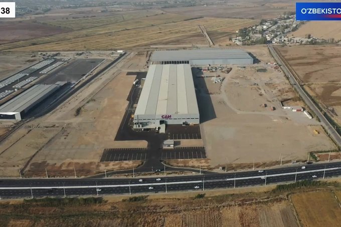 Toshkentda 90 million dollarlik alyuminiy bankalar zavodi ishga tushirildi