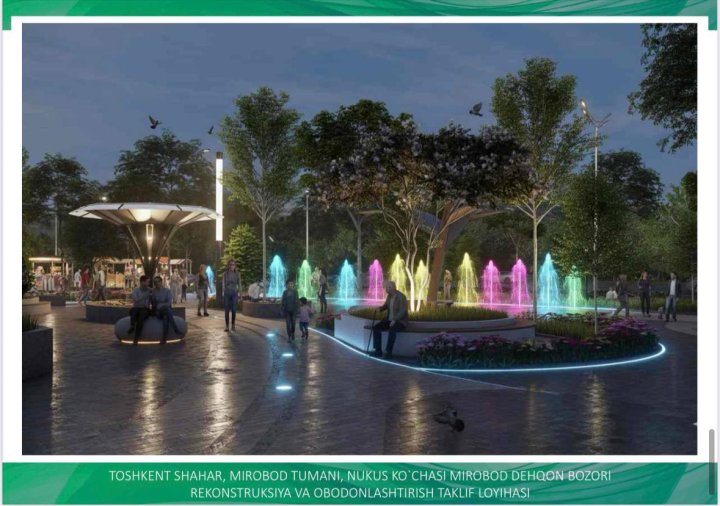 Ташкентцам рассказали о будущем «Госпитального» рынка