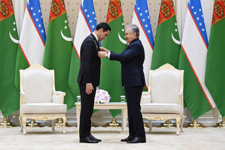 О чем договорились президенты Узбекистана и Туркменистана в Ташкенте