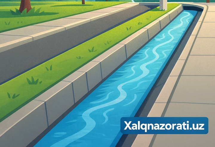 Через Xalq Nazorati теперь можно подать жалобу на проблемы с арыками в Ташкенте