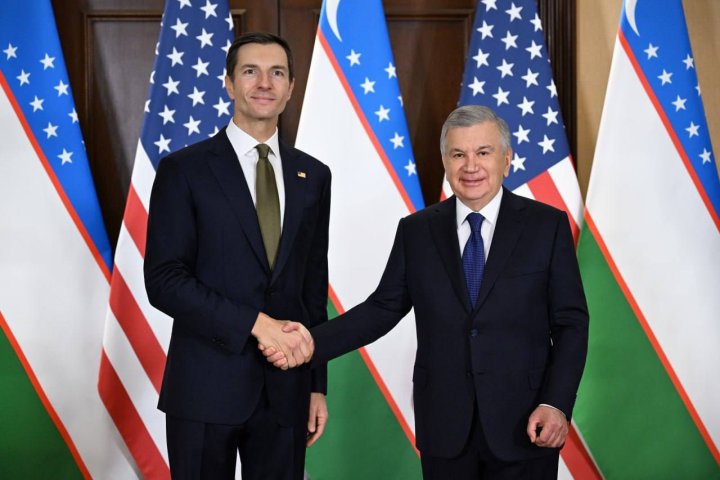Президент Узбекистана встретился с главой Экспортно-импортного банка США