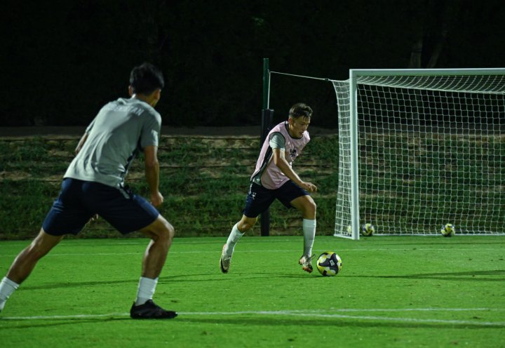 Сборная Узбекистана готовится к футбольному матчу против Панамы