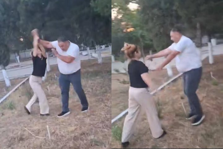 В Ташобласти директор детсада напала на начальника отдела образования с камнем