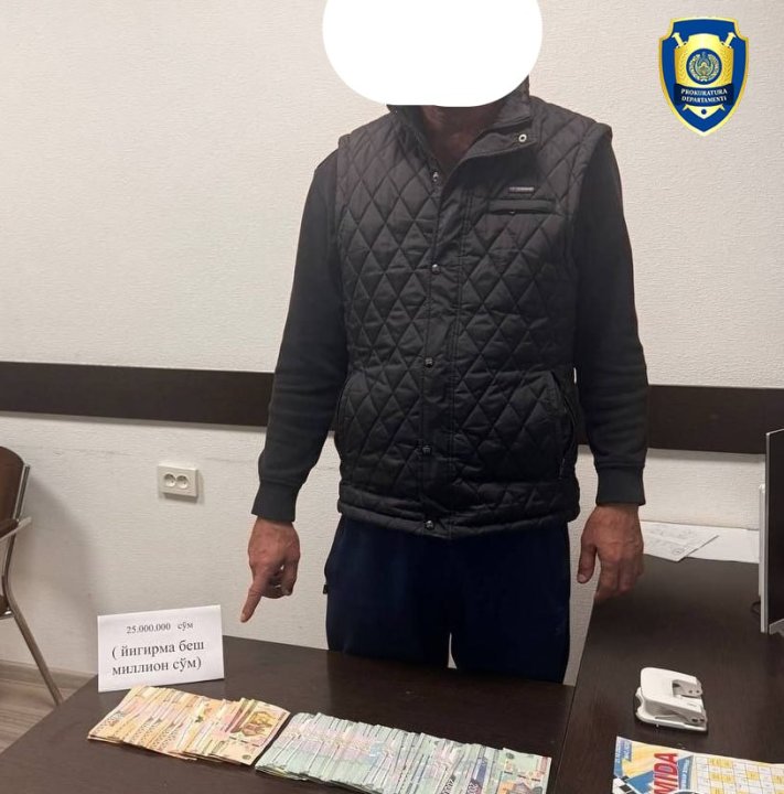 В Ташкенте сотрудник «Энерго Савдо» попался на взятке