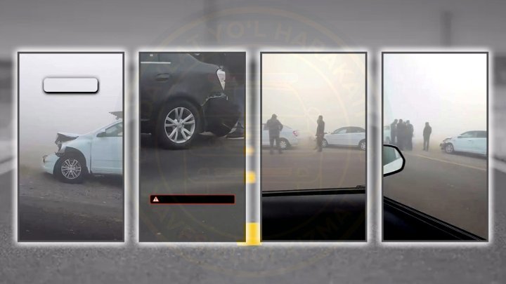 Очередное массовое ДТП из-за тумана произошло в Сырдарье