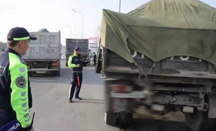 В Узбекистане начались рейды против грязных грузовиков