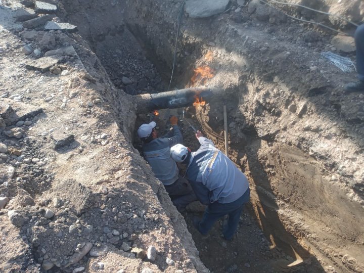 Тысячи домов остались без газа в Букинском районе