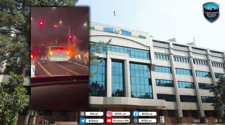 Дорожные войны наблюдались в Ташкенте - видео