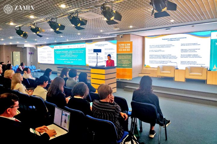 Международный академический хаб по детскому раку в Узбекистане был удостоен внимания