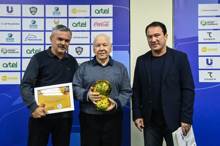 Ветерану узбекского футбола Анатолию Коваленко исполнилось 80 лет