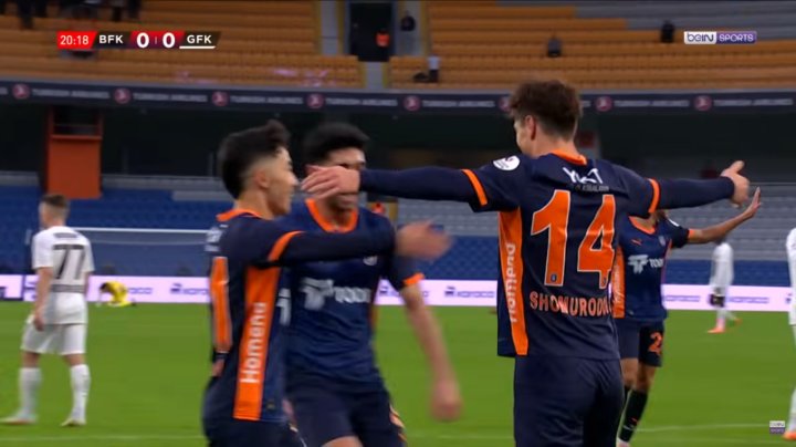 Узбекские футболисты Элдор Шомуродов и Аббосбек Файзуллаев «уничтожили» турецкий клуб