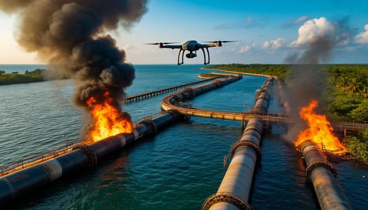 Украина в очередной раз атаковала нефтепровод Казахстана