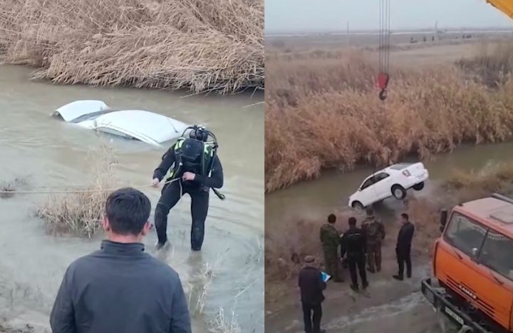 В Сырдарье мужчина утопил «Cobalt»