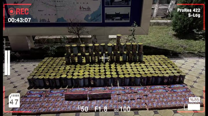 Крупную партию новогодней пиротехники изъяли в Фергане