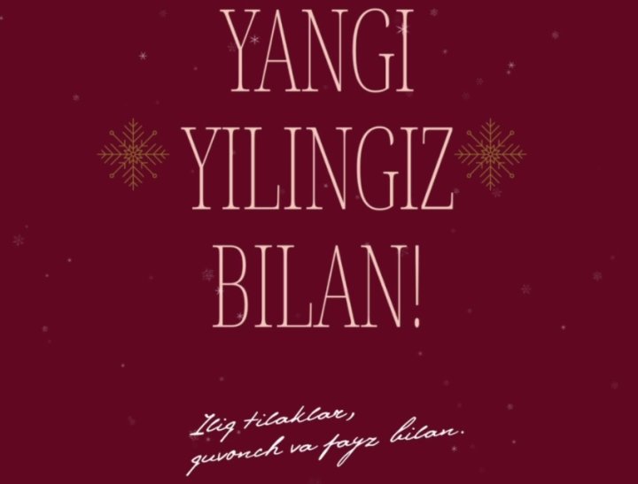 Саида Мирзиёева поздравила узбекистанцев с Новым годом