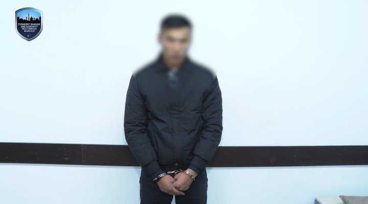 Кладмен задержан в Чиланзарском районе