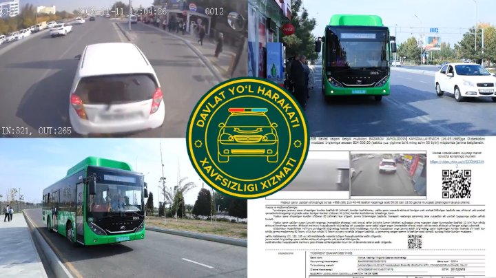 Водители легковушек устраивают драки с водителями автобусов в Намангане - видео