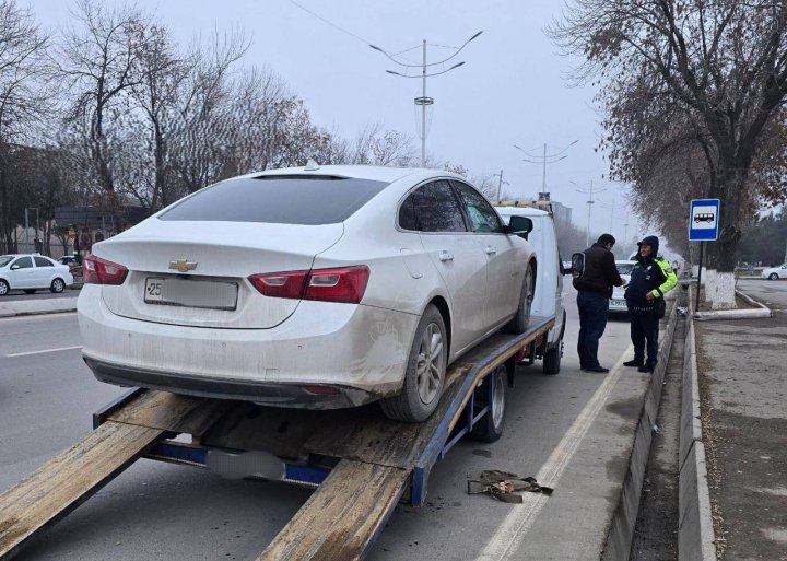 У жителя Джизака конфисковали автомобиль «Malibu-2» из-за долгов