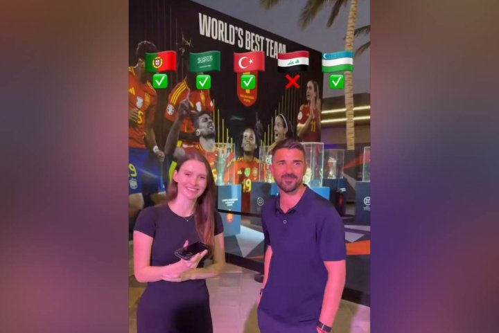 Легенда Испании Давид Вилья назвал самого известного футболиста из Узбекистана