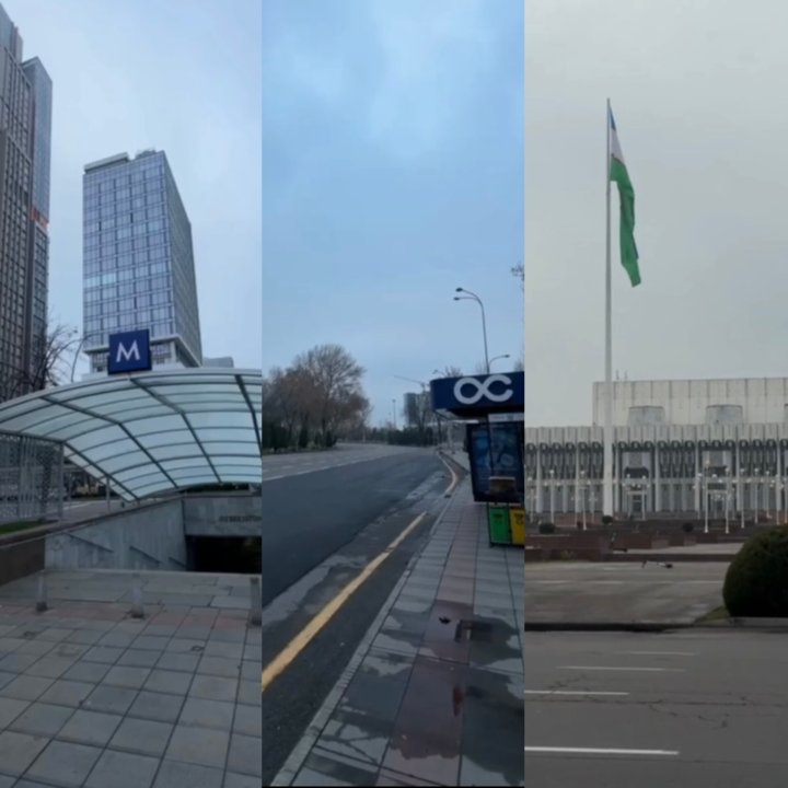 Пустые улицы Ташкента: Узбекистанцы приходят в себя после праздника