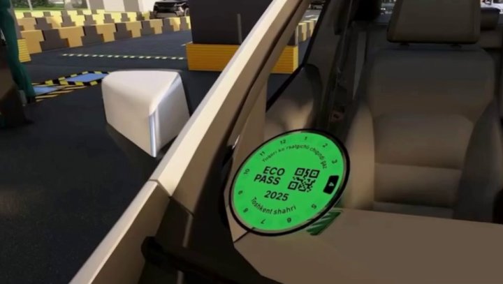 В Узбекистане можно заказать экостикер для автомобиля с доставкой онлайн