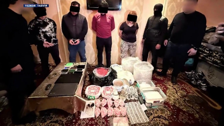 Нарколаборатория и наркосклад: В Ташкенте изъяли из оборота огромное количество запрещённых веществ