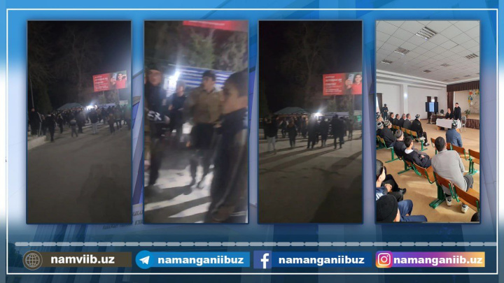 В Намангане школьники устроили массовую драку из-за футбола