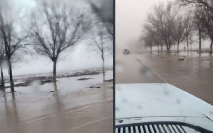 В Джизаке зафиксированы паводки