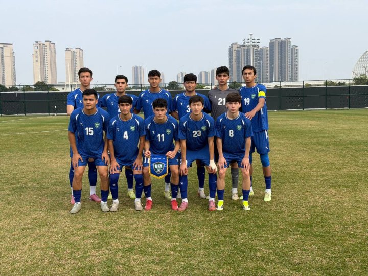 Молодёжная сборная Узбекистан по футболу U-20 проиграла сборной Китая