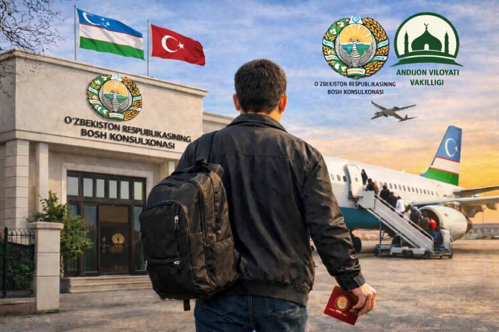 Благодаря Андижанскому областному представительству Мусульманского совета из Турции возвратили гражданина Узбекистана